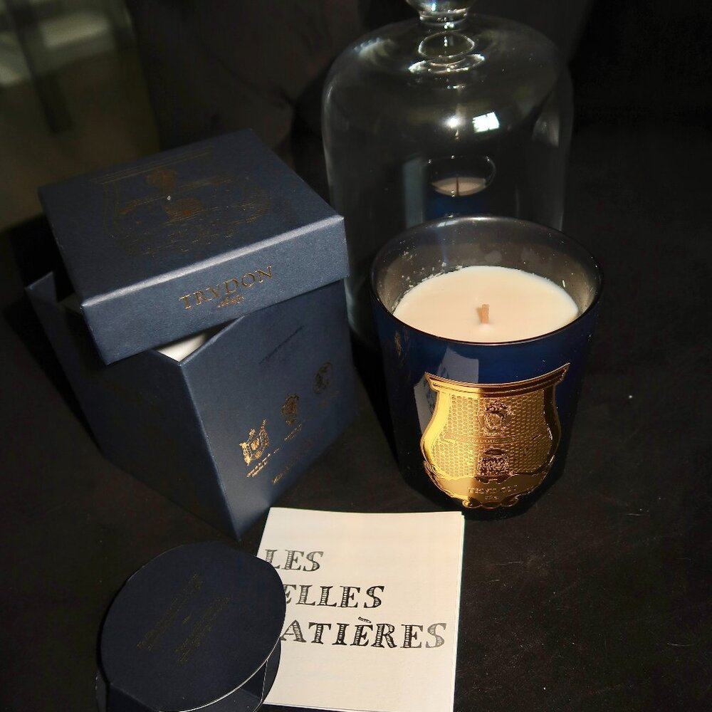 TRUDON Ourika Scented Candle and La Cloche Glass Dome